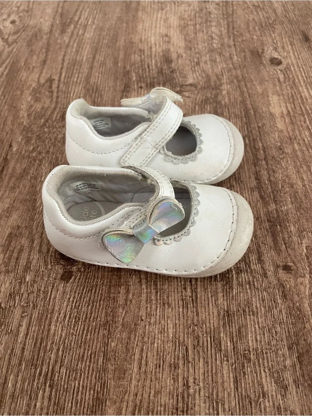 Stride Rite Baby Girl Peyson Bow T-Strap Dress Shoe Size 4M
